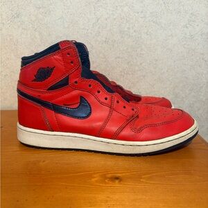 Nike Air Jordan 1 Retro High OG "David Letterman Size 7youth. Missing laces